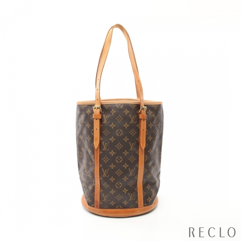 Louis Vuitton Bucket GM Monogram Shoulder Brown